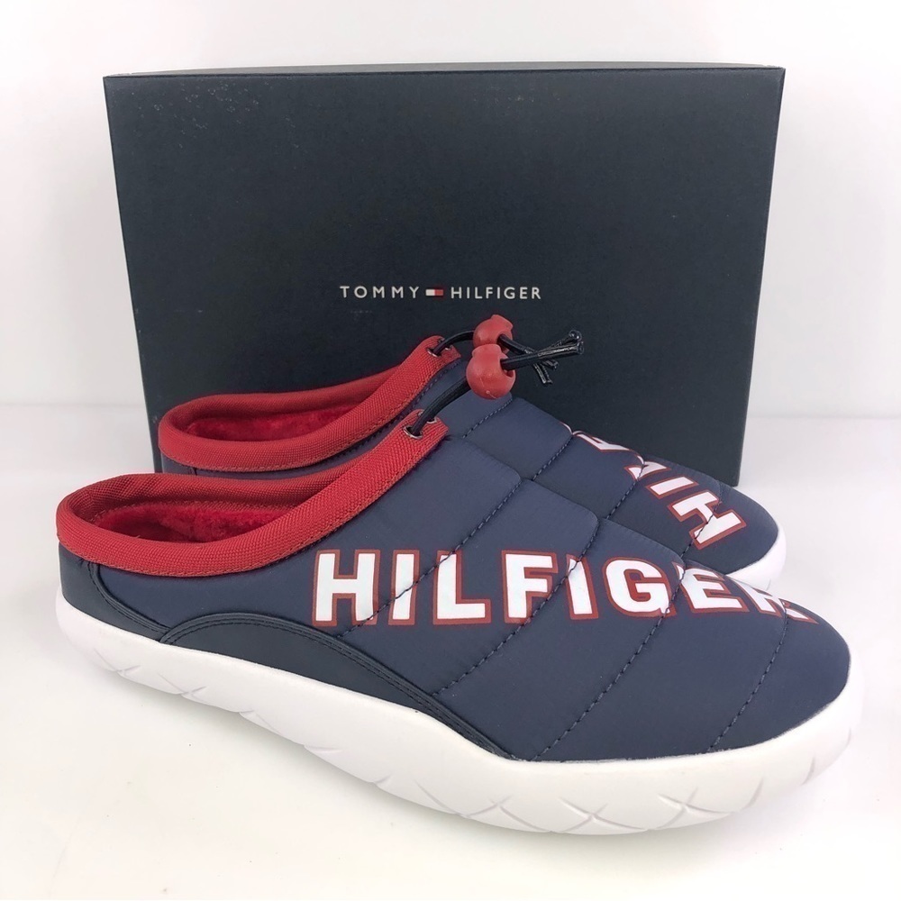 Tommy Hilfiger Men's Slippers Teller Mule Sneaker- Dark Blue Shoes